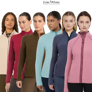 LeMieux Faye Fleece Pullover mit Reißverschluss weicher gebürsteter Stoff Damen Schicht UK6-18 - Bild 1 von 23