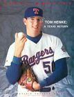 1993 Texas Rangers Vs Detroit Tigers Program: Tom Henke On Cover