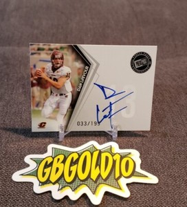 2010 Press Pass Signings Silver /199 Dan LeFevour #PPS-DL Rookie Auto RC