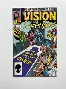 Vision And The Scarlet Witch #6 (1986) 9.2 NM Marvel High Grade Comic Book - Picture 1 of 10