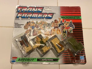Transformers MicroMaster Battle Patrol Autobots 1988 Hasbro G1 Sealed! - Picture 1 of 4