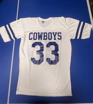 Camiseta Dorsett #33 Dallas Cowboys vintage de los 80  Foto 1 de 4