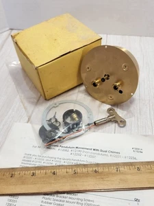 NEU Ersatz Aufziehuhr Quarzwerk mit Bam Bam & Westminster Glockenspiel - Bild 1 von 7