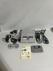 Consola Nintendo SNES con Mando y Juego Super Mario World! - Imagen 1 de 6