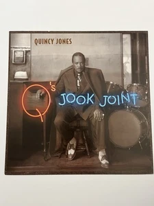"Póster plano álbum promocional original 12"" de QUINCY JONES Q's JUKE JOINT" - Imagen 1 de 2