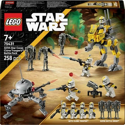 75431 LEGO® STAR WARS™ Klonsoldaten des 327. Sternenkorps Battle Pack