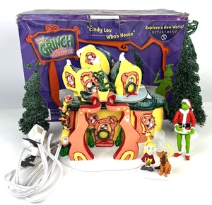 Département 56 Grinch Village Cindy-Lou qui est la maison retraitée Dr Seuss - Photo 1/21