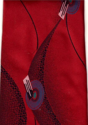 Corbata - LP o 45 disco de vinilo y aguja - 3 3/4 pulgadas - corbata Foto 1 de 2