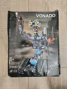 1179 Pcs  Motorized Johnny 5 Robot Building Set Vonado F-C9225Y02 - Picture 1 of 2