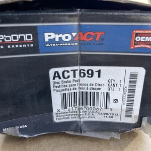 4PCS Front Ceramic Brake Pad ACT691 For Nissan Pathfinder 1996-2004 X-Trail 2006 - Picture 1 of 3