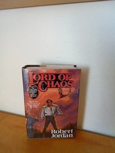 LORD OF CHAOS-ROBERT JORDAN-HC/DJ-1st November, 1994-THE WHEEL OF TIME - Picture 1 of 9