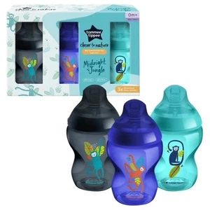 Tommee Tippee Closer to Nature Midnight Jungle Baby Bottle Set - Picture 1 of 3