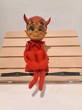 Vintage 1967 KAMAR DEVIL DOLL KNEE HUGGER Bad Elf Pixie WINKING 
