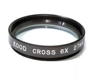 Starburst Filter 27mm Starburst x6 filter Made in Japan High Quality Kood Glass - Picture 1 of 1