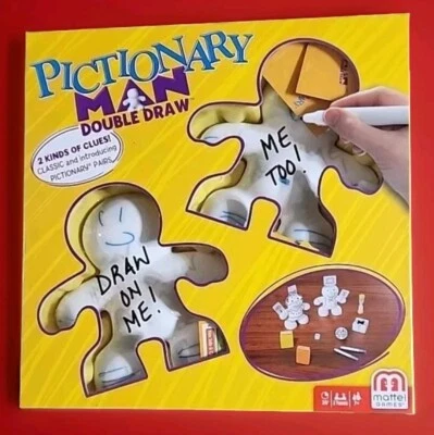 Pictionary Man Double Draw Game,  Party Games by Mattel Toys. - Image 1 of 4
