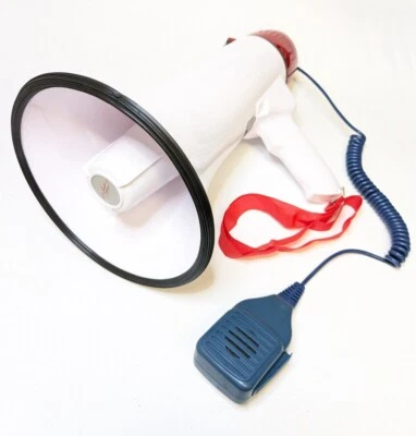 25W Megafon Sprachverstärker Stimmverstärker Sirene Verstärker Sprache Megaphon - Bild 1 von 3