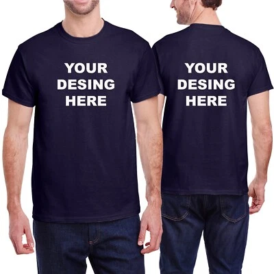 Customize-It Tee Unisex Personalized T-Shirts Add Your Own Logo, Photo, or Text - Image 1 of 2