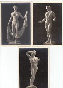 Arno Breker Lot 3 AK Weiblicher Akt Erotik Schreitende & Flora & Psyche 2501114 - Bild 1 von 2