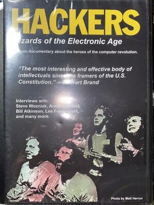 Hackers Wizards of the Electronic Age DVD NEW Factory Sealed - Image 1 of 2