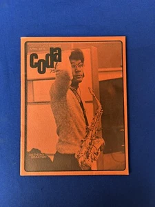 Vtg Canada's Jazz Magazine April 1974 Anthony Braxton Issue Rare  - Picture 1 of 7