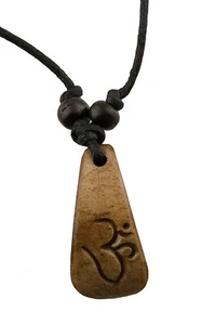 Collier bouddhiste-pendentif tibetain-om hindou-GAR4-4564 - Imagen 1 de 1