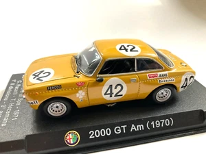 Metro 1:43 Alfa-Romeo 2000GTAm 1970, Facetti/Hezemans, vincitore di classe 24h Spa - Foto 1 di 5