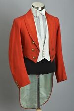 Mendip Hunt Tailcoat. Early C20th Bespoke Tailored Melton Cloth. Ref UWD