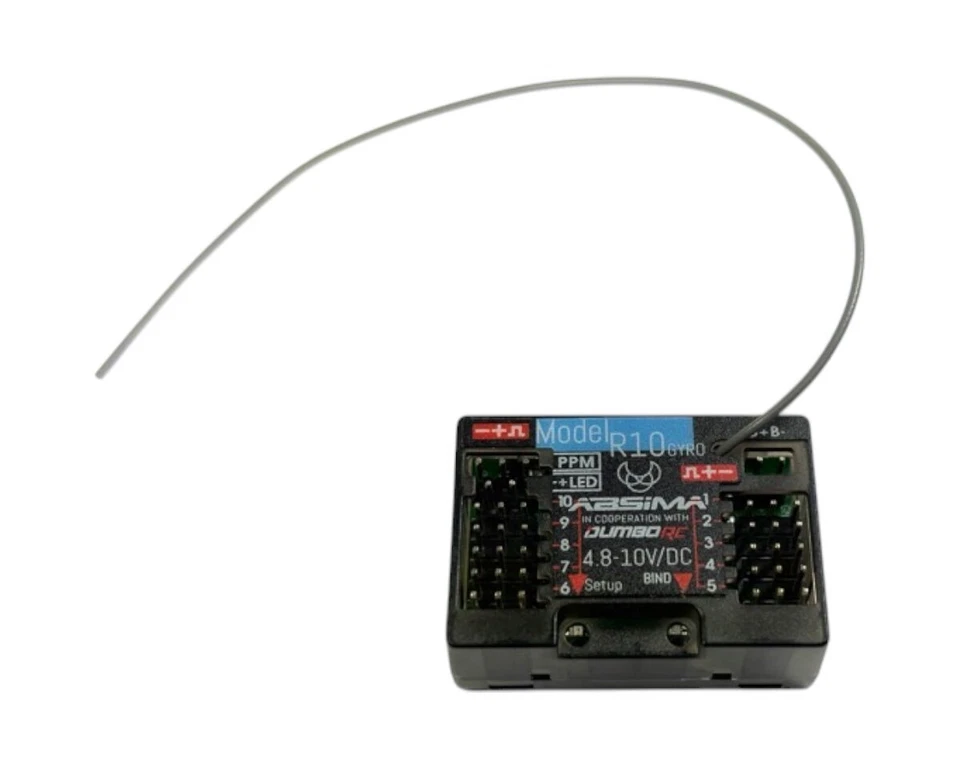Absima R10GYRO Empfänger mit Gyro 10 Kanal AB-2020026  - Bild 1 von 1