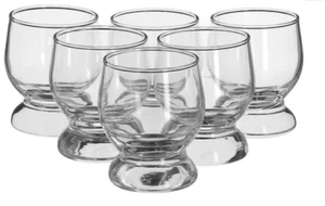Wasserglas mit Fuß 6 Stück 200 ml Trinkglas Glas Saftglas Longdrinkglas - Picture 1 of 1