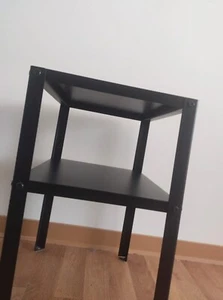 Nachttische/Ablagetisch - 42x34 cm - schwarz - Bild 1 von 7