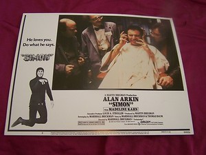 SIMON 1980 Movie lobby card #8 Alan Arkin, Madeline Kahn, Judy Graubart, COMEDY