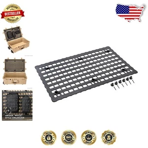 Durable MOLLE Style Organizer Panel for 1650 Cases - EZ-Click Lock System - Picture 1 of 12