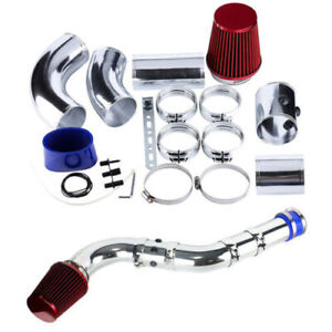 3inch Universal Performance Cold Air Filter Feed Induction Intake Pipe Hose Kit