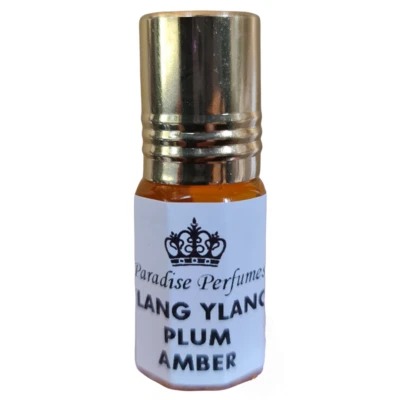 YLANG YLANG PLUM AMBER Perfume Oil by Paradise Perfumes - Fragrance Oil 3ml