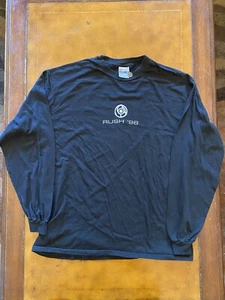 Vintage 90s Rush band tee XL 1996 tour longsleeve - Picture 1 of 5