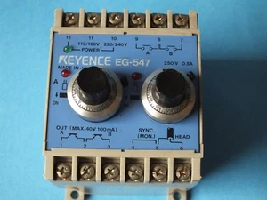 Keyence EG-547 Amplifier unit EG547 - Picture 1 of 5