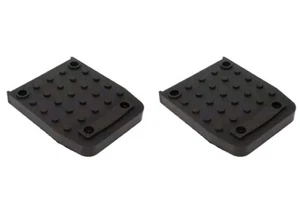 Par de 2 piezas de almohadillas antideslizantes para pies de suela de zanco paneles de yeso kits de piezas de zanco construcción - Imagen 1 de 3