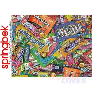 SWEET TOOTH 500 piece SPRINGBOK Jigsaw Puzzle Random Cut Super Deluxe - Picture 1 of 10