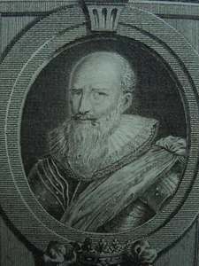 Estampe Gravure Ancienne.   Maximilien De Béthune.   Duc De Sully - Imagen 1 de 2