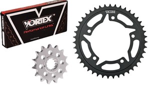 Vortex Kawasaki Ninja 300 2013-2017 V3 Chain Sprocket Kit 14-43 520SX3