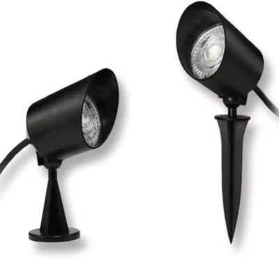 FARETTO A LED COB DA ESTERNO PER GIARDINO CON PICCHETTO  LUCE ORIENTABILE 7 WATT - Immagine 1 di 4