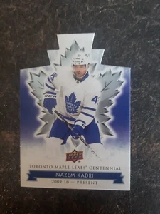 2017 Upper Deck Toronto Maple Leafs Centennial Die Cut Nazem Kadri Card# 61 - Picture 1 of 2