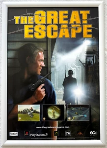 The Great Escape RARO PS2 XBOX 42 cm x 59 cm poster promozionale - Foto 1 di 1