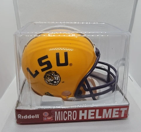 Riddell NCAA LSU Tigers Micro Helmet Football College Cover