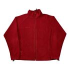 Columbia Sportswear Vintage Dark Red Ladies Zip Up Fleece Jacket