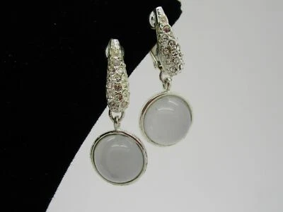 Pendientes colgantes AVON Moon Shimmer Pave - CLIP Foto 1 de 2