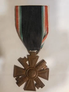 Cruz Italia por 10 años en servicio milicia MVSN - Imagen 1 de 2