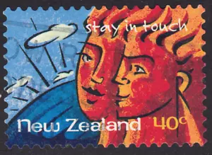 1998 New Zealand SC# 1506 - Stay in Touch - Used - Picture 1 of 2