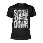 System Of A Down 'Distressed Logo' T shirt - NEW