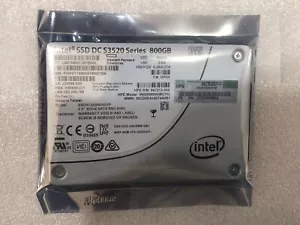 K49V9 Dell Intel DC S3520 800GB 6Gbps SATA 2.5'' SSD Solid State Drive - Picture 1 of 3